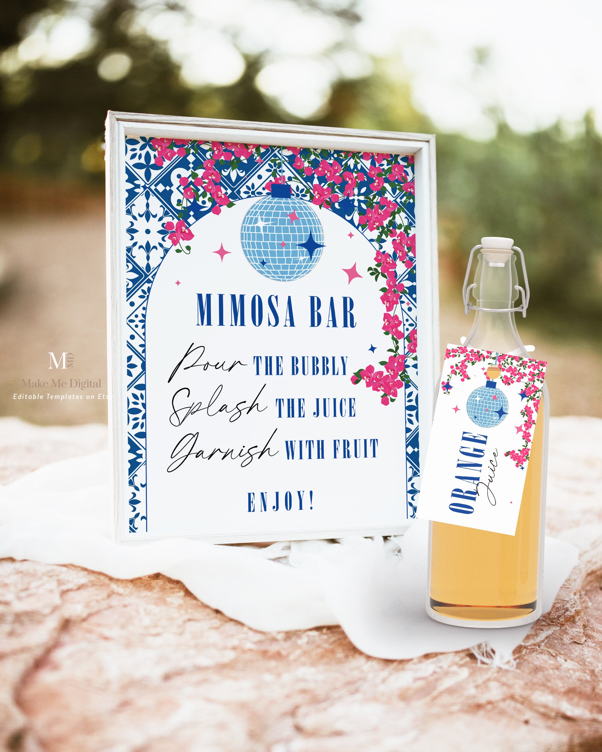 Mimosa Bar Sign Dancing Queen Hen Party Sign template – Make Me Digital: printable event invitations, party games & decor mimosa-bar-sign-dancing-queen-hen-party-sign-template-make-me-digital-printable-event-invitations-party-games-decor