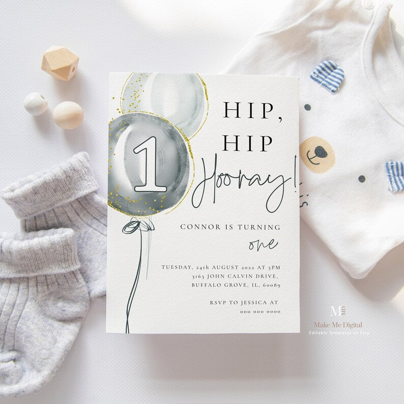 First Birthday Invitations | Simply to Impress First Birthday Invitations | Simply to Impress