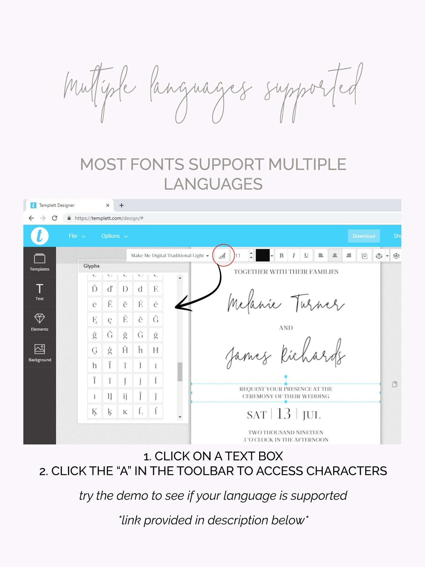 Tropical Wedding Seating Chart Wedding Table Plan, palm leaf seating plan, printable beach seating plan, instant download templett 119