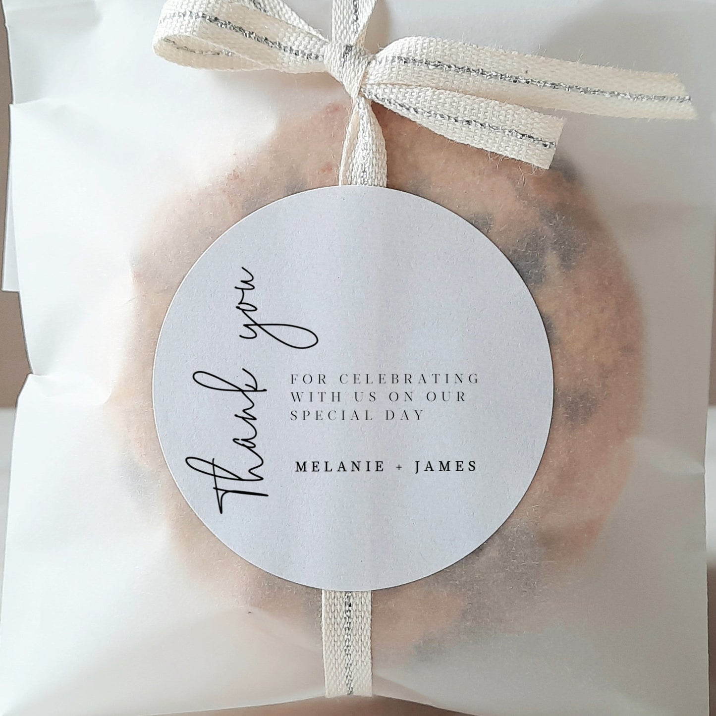 AMARA | Wedding Favor Thank you Tag - Make Me Digital: printable event invitations, party games & decor