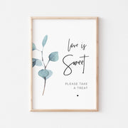 SARA | Eucalyptus Love is Sweet Sign