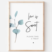 SARA | Eucalyptus Love is Sweet Sign