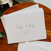 Elegant Wedding Envelope Addressing Template
