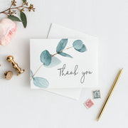 Nala Blue Eucalyptus Thank You Card