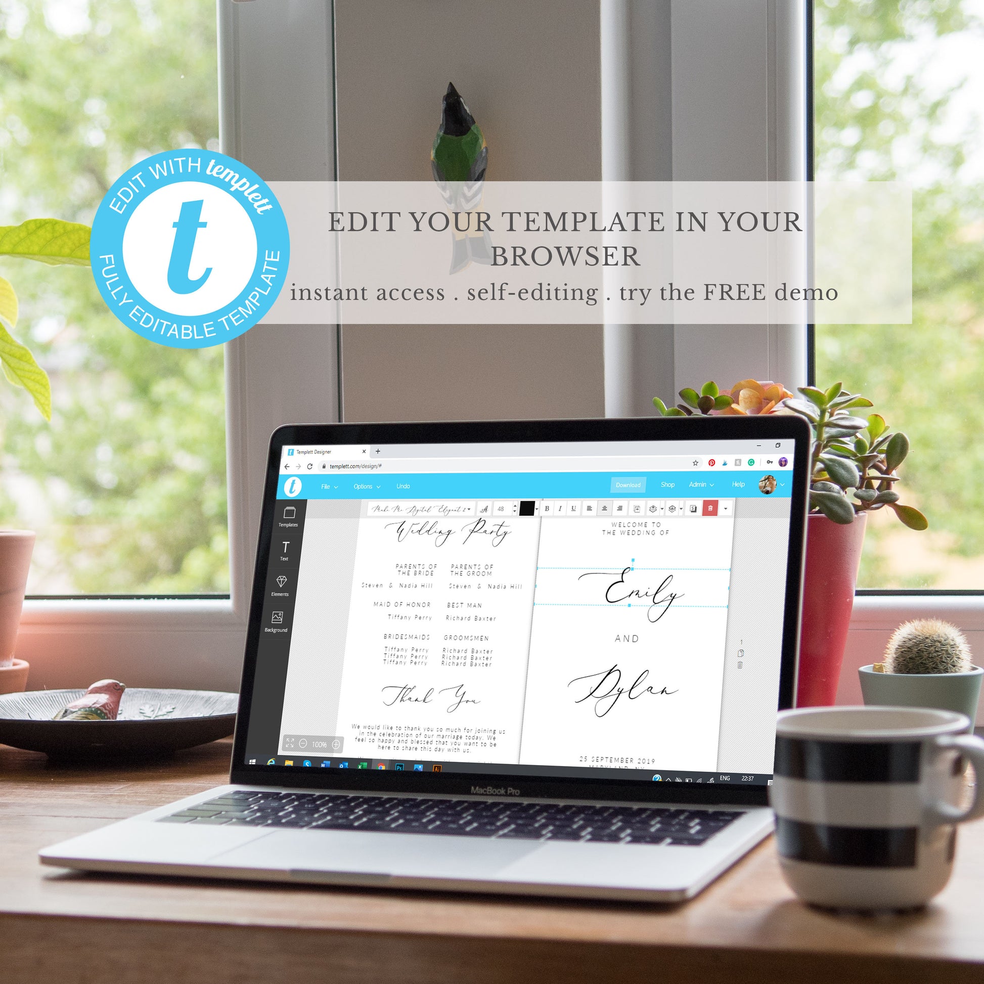 Pink Hydrangea Virtual Baby Shower Invitation - Make Me Digital: printable event invitations, party games & decor